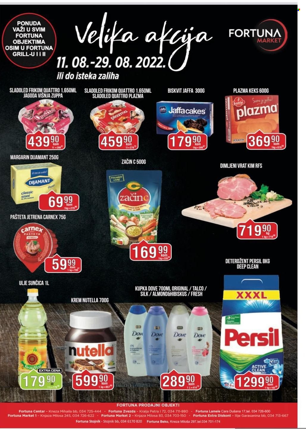 Fortuna Market katalog - 11.08.2022 - 29.08.2022. Stranica 1