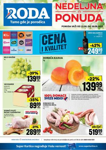 Roda katalog - 12.08.2022 - 18.08.2022.