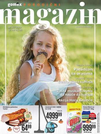 Gomex katalog - 12.08.2022 - 25.08.2022.