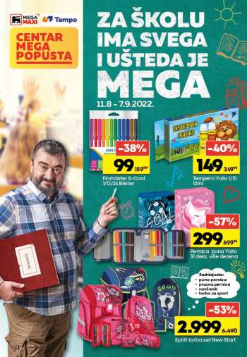 Mega Maxi katalog - 11.08.2022 - 07.09.2022.