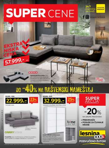 Lesnina XXXL katalog - 15.08.2022 - 28.08.2022.