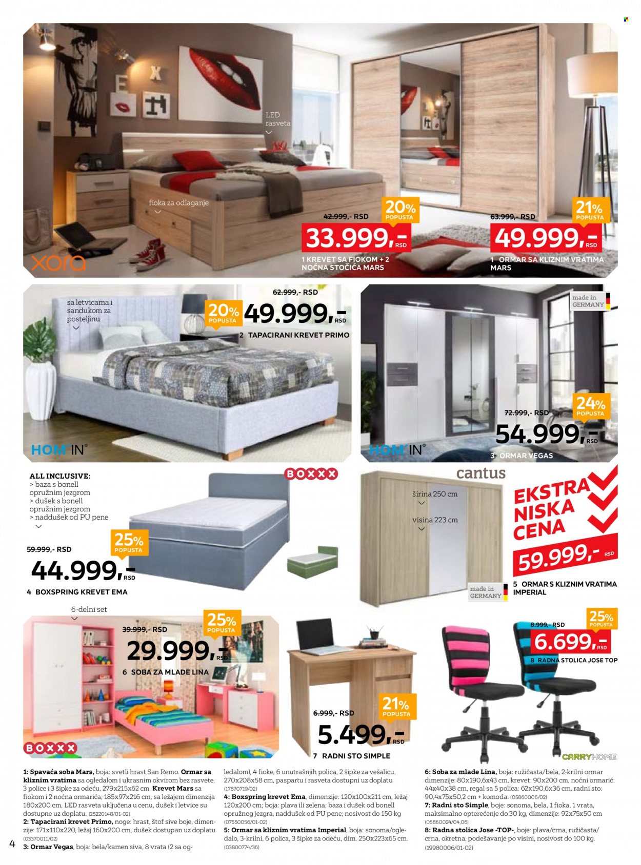 Lesnina XXXL katalog - 15.08.2022 - 28.08.2022. Stranica 4