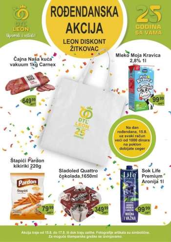 Leon Diskont katalog - 15.08.2022 - 17.08.2022.