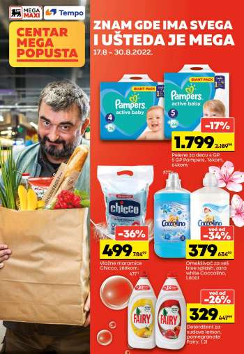 Mega Maxi katalog - 17.08.2022 - 30.08.2022.