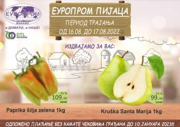 Europrom katalog - 16.08.2022 - 17.08.2022.