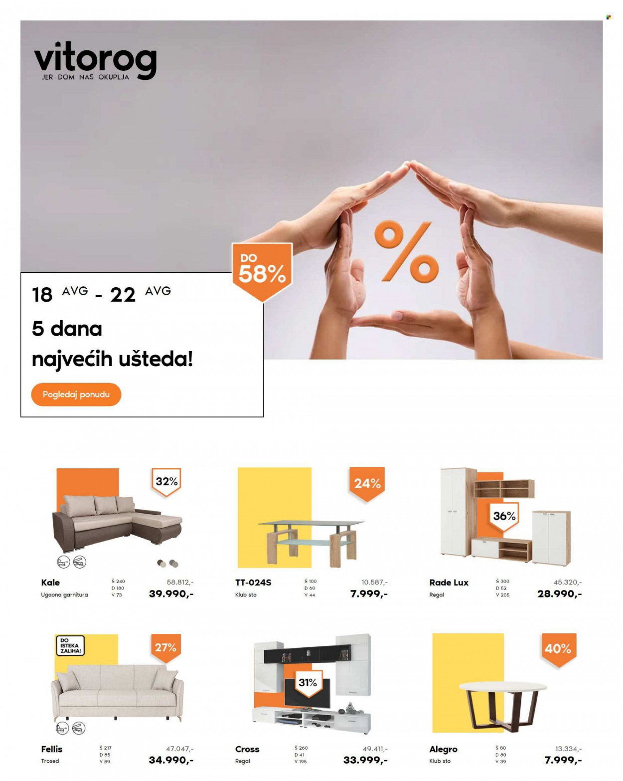Vitorog katalog - 18.08.2022 - 22.08.2022. Stranica 1