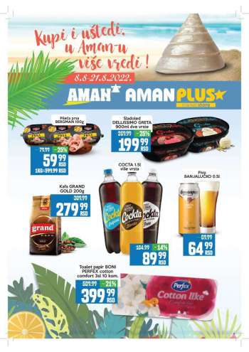 Aman katalog - 08.08.2022 - 21.08.2022.