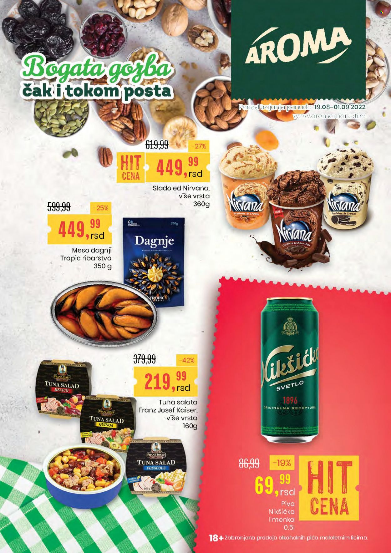 Aroma Market katalog - 19.08.2022 - 01.09.2022. Stranica 1