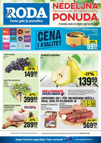 Roda katalog - 19.08.2022 - 25.08.2022.