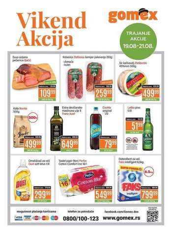 Gomex katalog - 19.08.2022 - 21.08.2022.