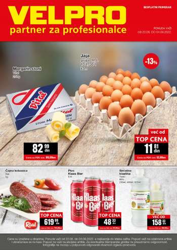 Velpro katalog - 22.08.2022 - 04.09.2022.