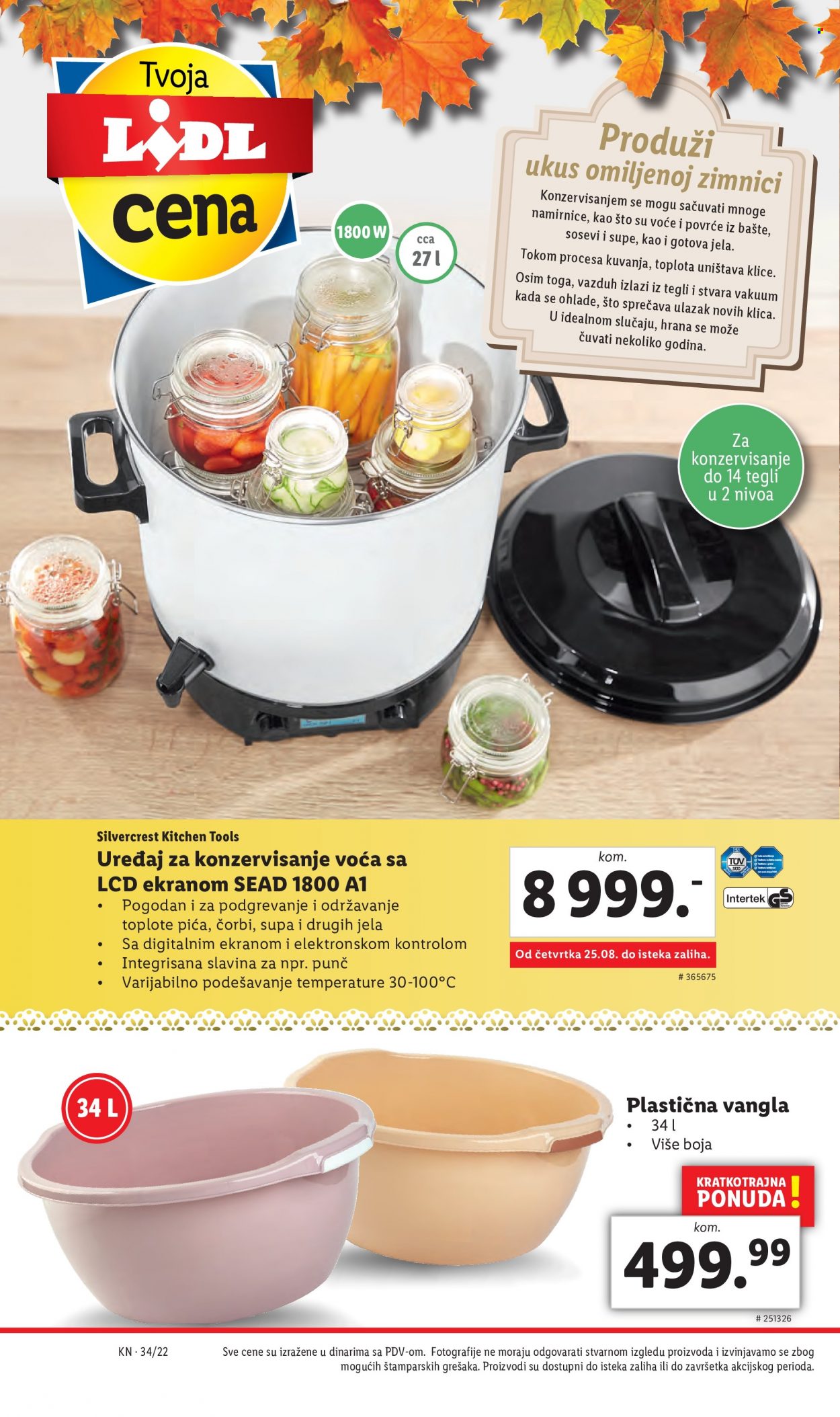 Lidl katalog - 25.08.2022 - 31.08.2022. Stranica 18