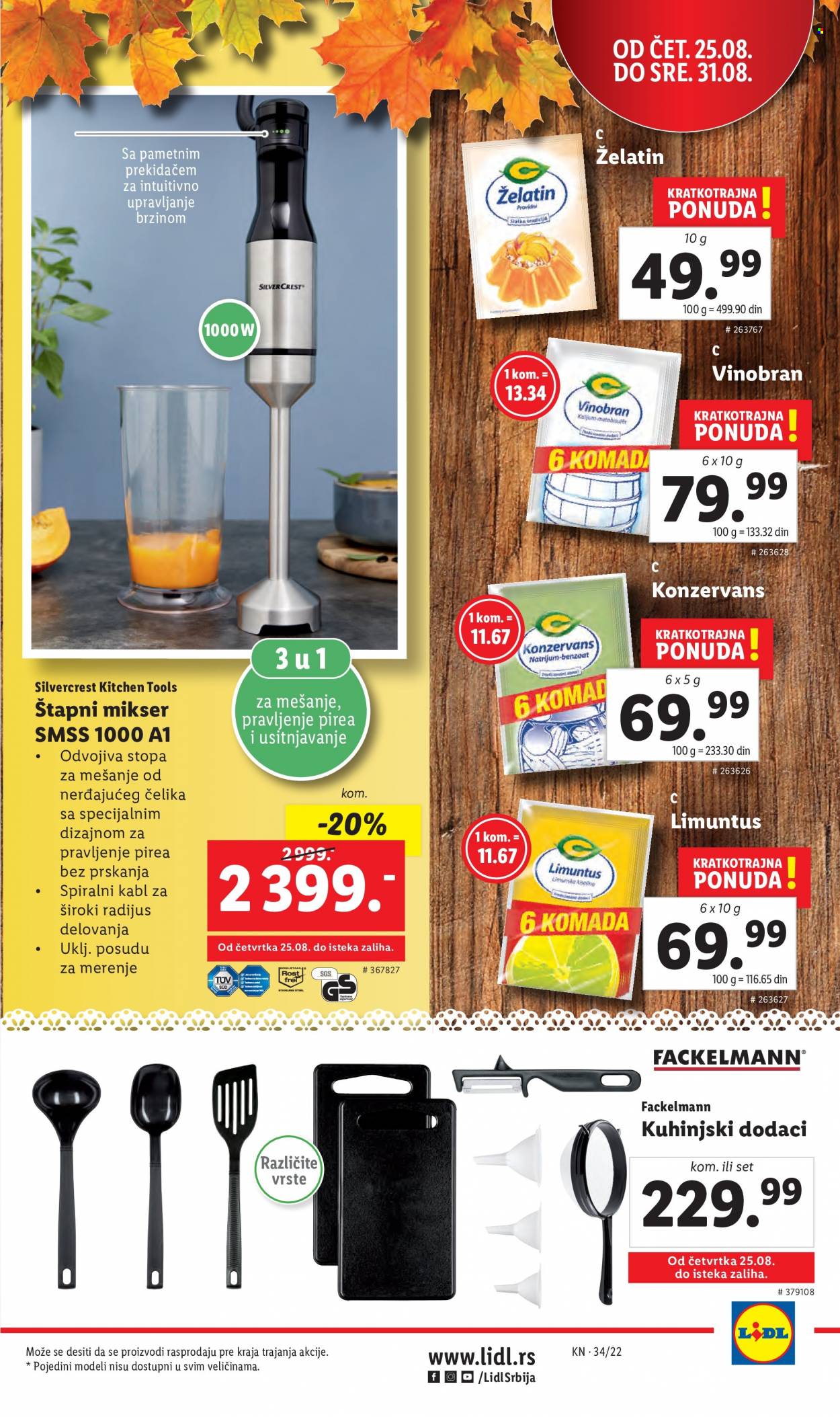 Lidl katalog - 25.08.2022 - 31.08.2022. Stranica 21