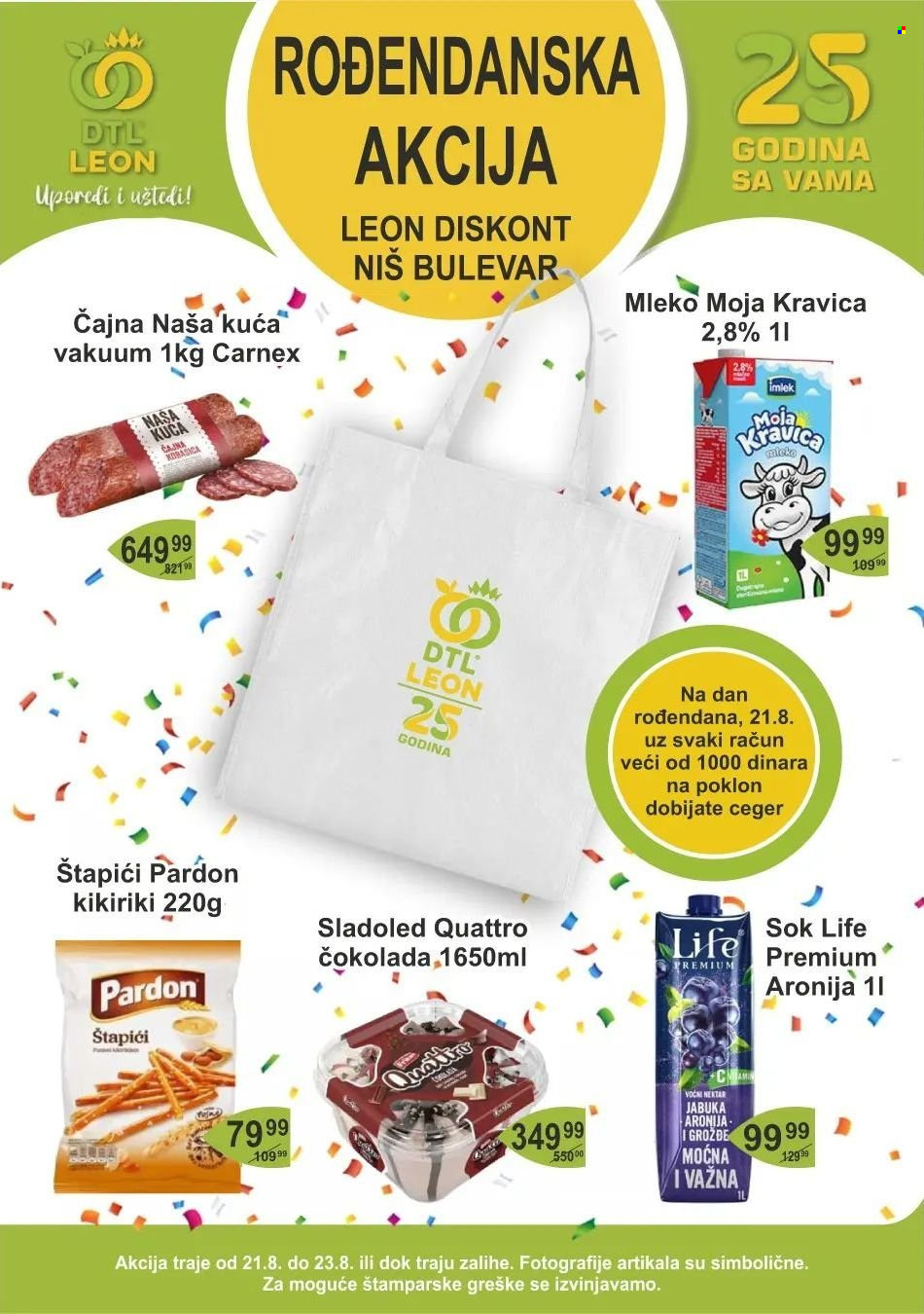 Leon Diskont katalog - 21.08.2022 - 23.08.2022. Stranica 1
