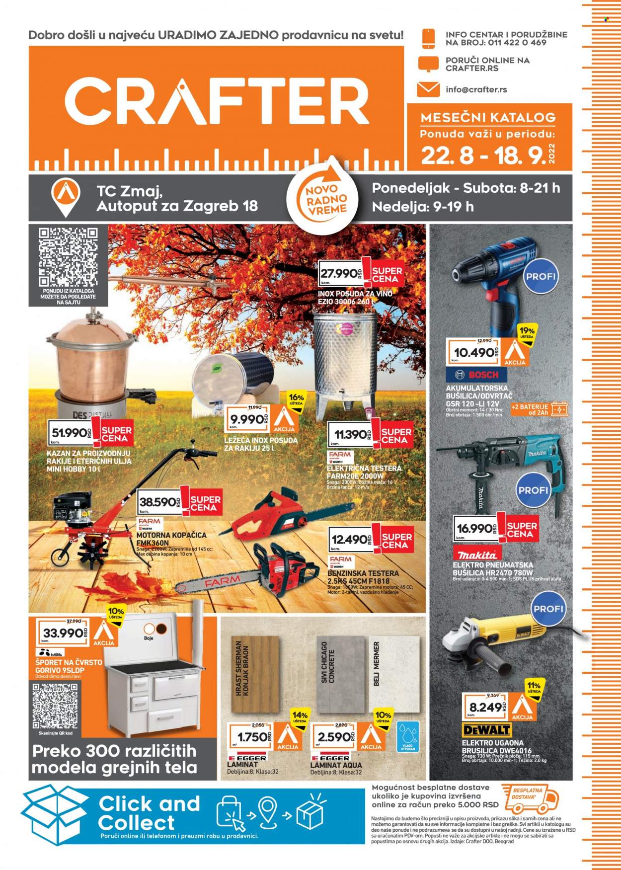 Crafter katalog - 22.08.2022 - 18.09.2022. Stranica 1