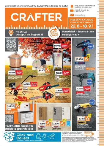 Crafter katalog - 22.08.2022 - 18.09.2022.