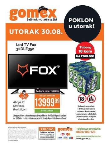 Gomex katalog - 30.08.2022 - 30.08.2022.