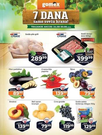 Gomex katalog - 24.08.2022 - 30.08.2022.