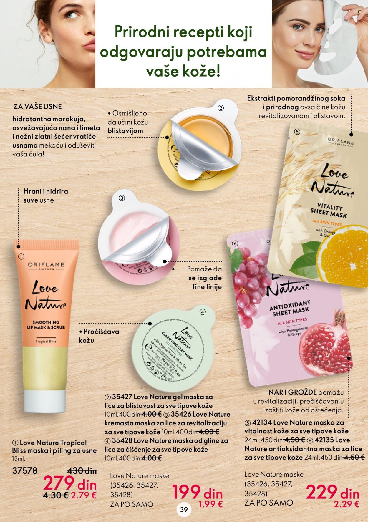 Oriflame katalog - 24.08.2022 - 13.09.2022. Stranica 39