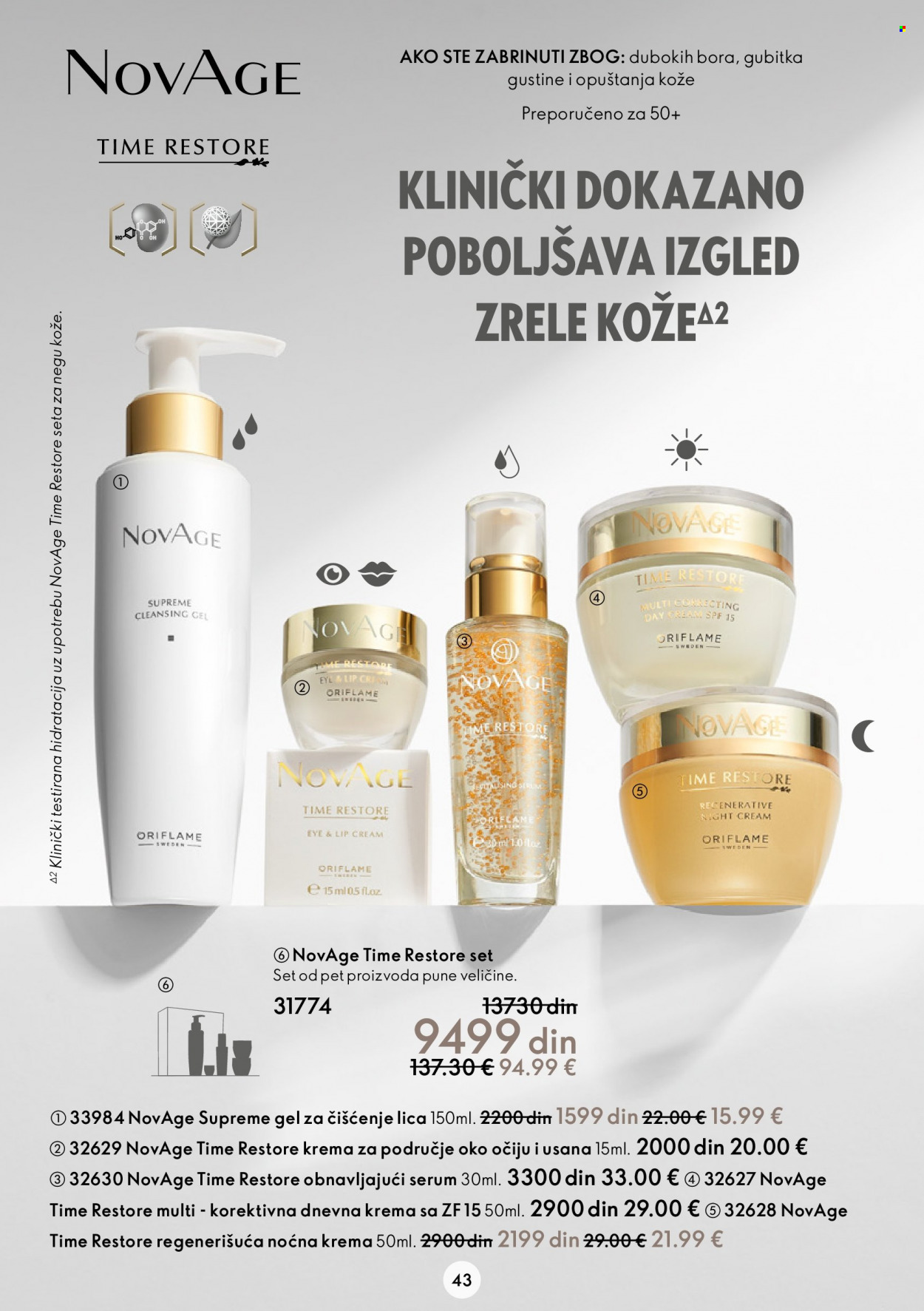Oriflame katalog - 24.08.2022 - 13.09.2022. Stranica 43