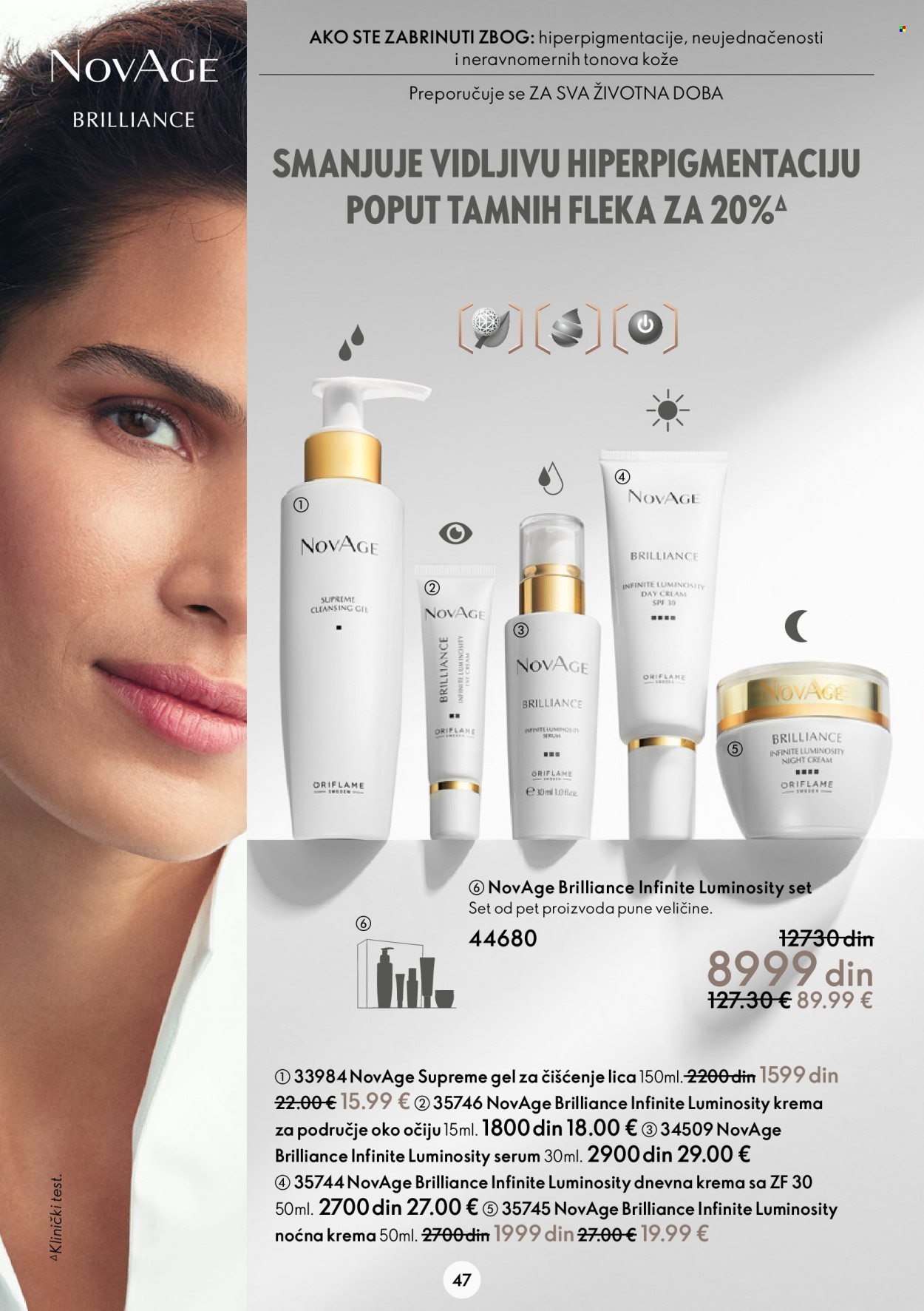 Oriflame katalog - 24.08.2022 - 13.09.2022. Stranica 47