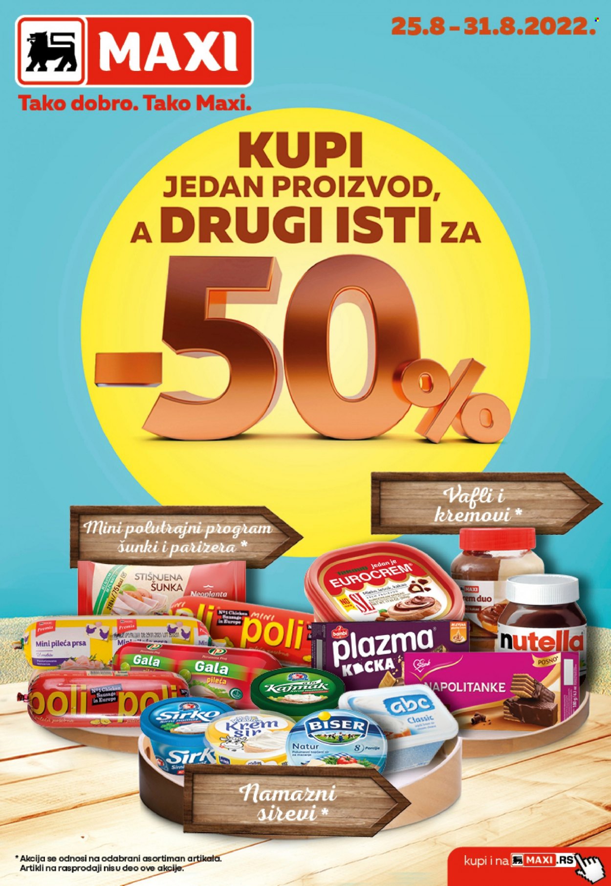 Maxi katalog - 25.08.2022 - 31.08.2022. Stranica 1
