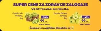 Shop & Go katalog - 25.08.2022 - 31.08.2022.