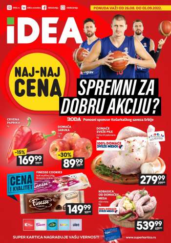 Idea katalog - 26.08.2022 - 01.09.2022.