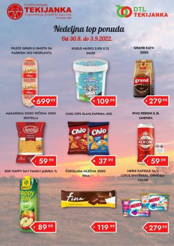 Tekijanka katalog - 30.08.2022 - 03.09.2022.
