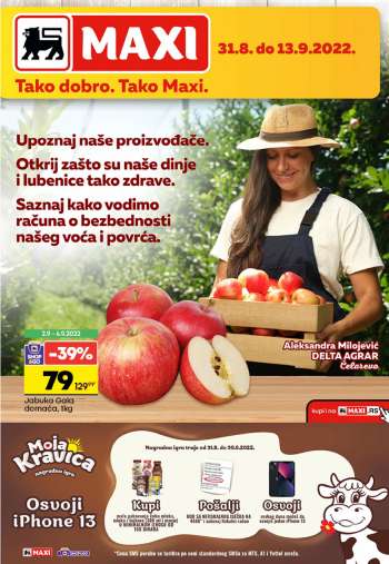 Maxi katalog - 31.08.2022 - 13.09.2022.
