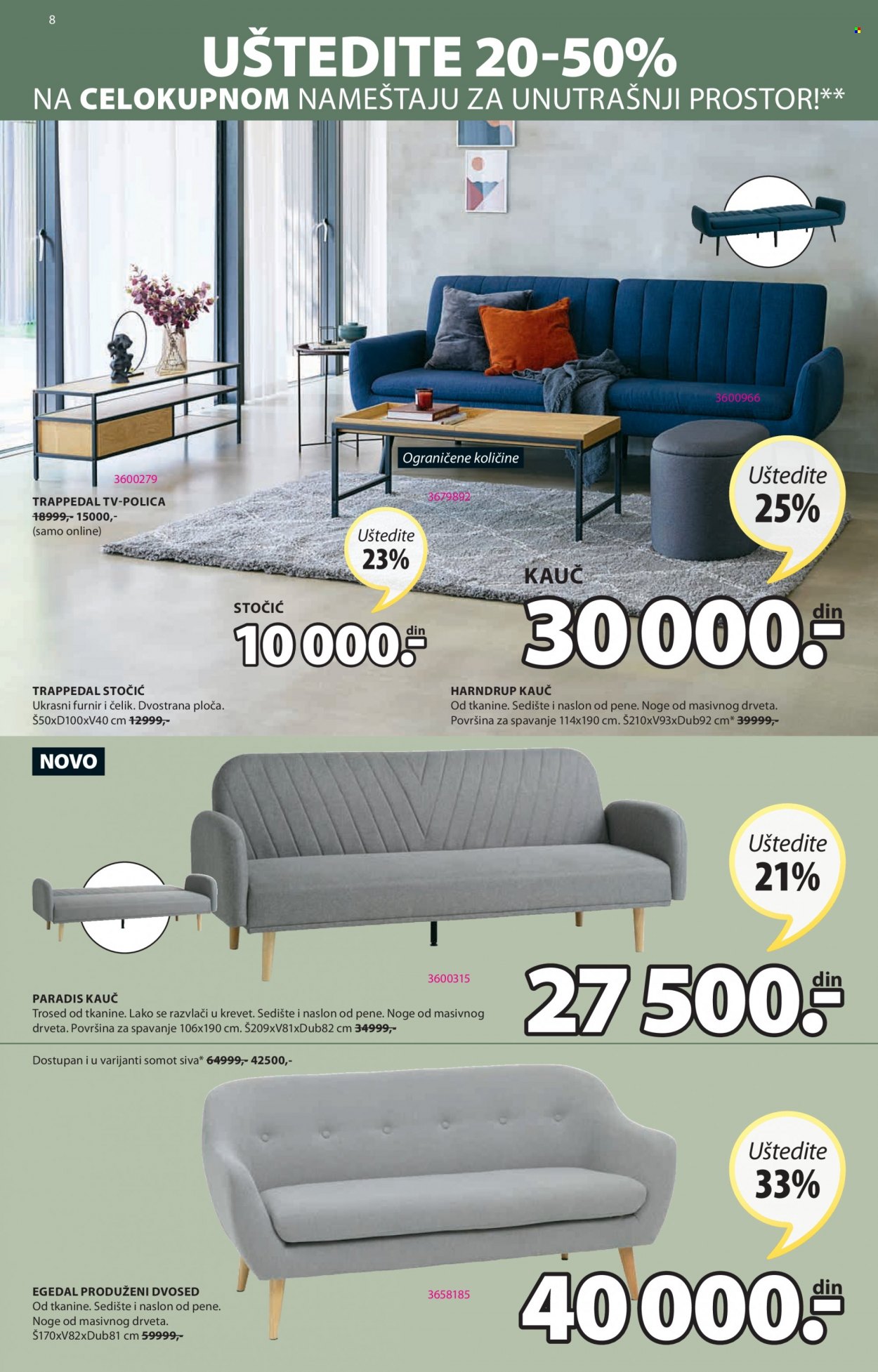 JYSK katalog - 01.09.2022 - 14.09.2022. Stranica 8