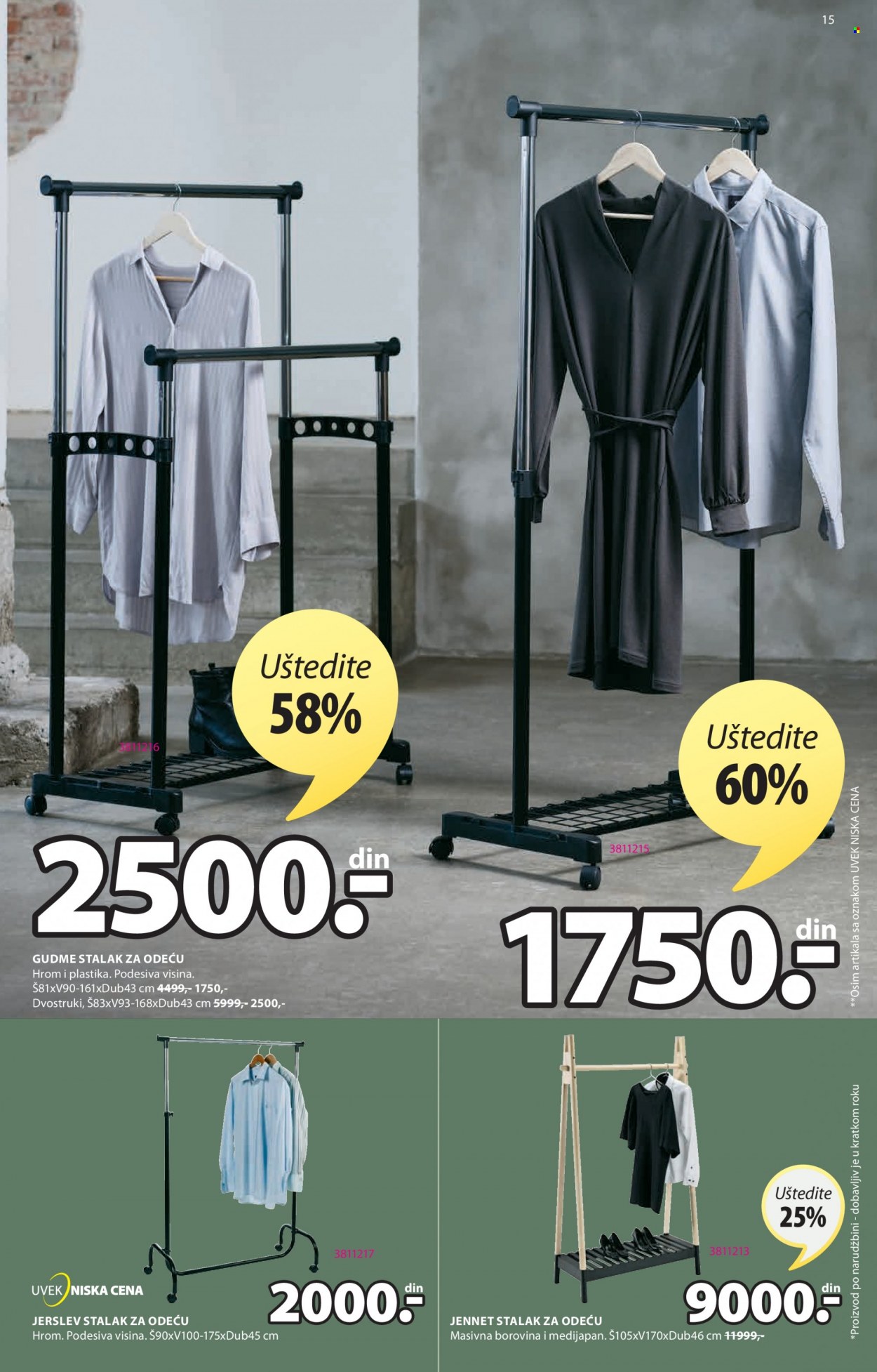 JYSK katalog - 01.09.2022 - 14.09.2022. Stranica 15