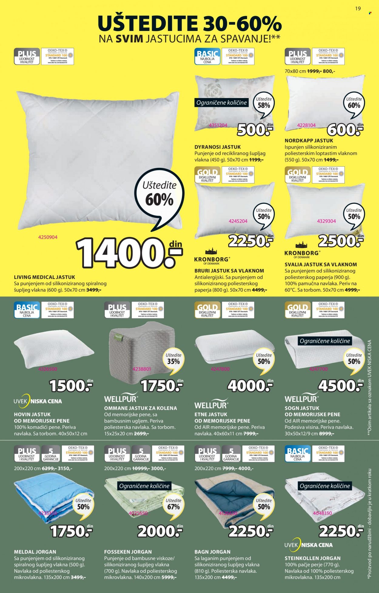 JYSK katalog - 01.09.2022 - 14.09.2022. Stranica 19