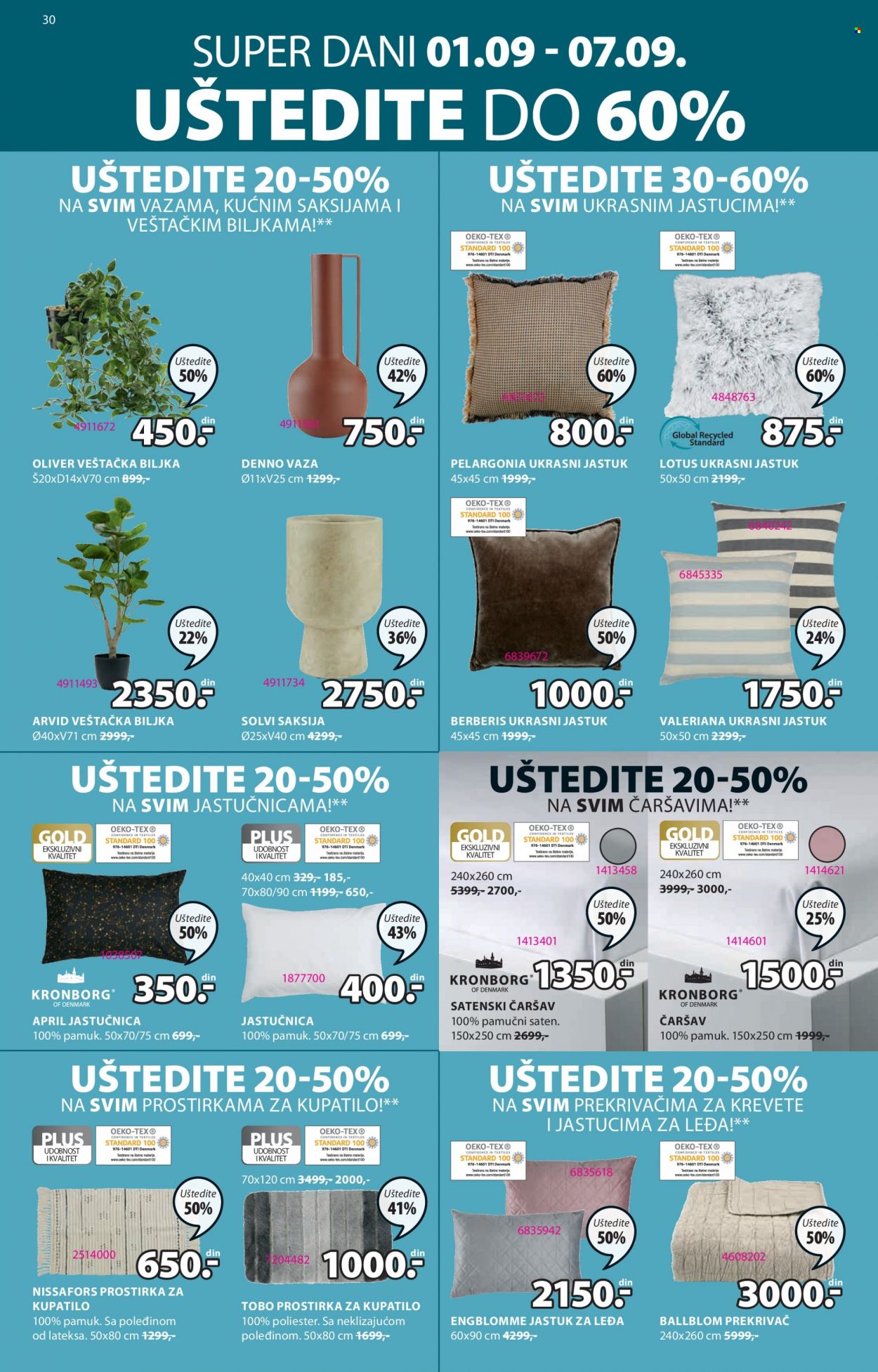 JYSK katalog - 01.09.2022 - 14.09.2022. Stranica 30