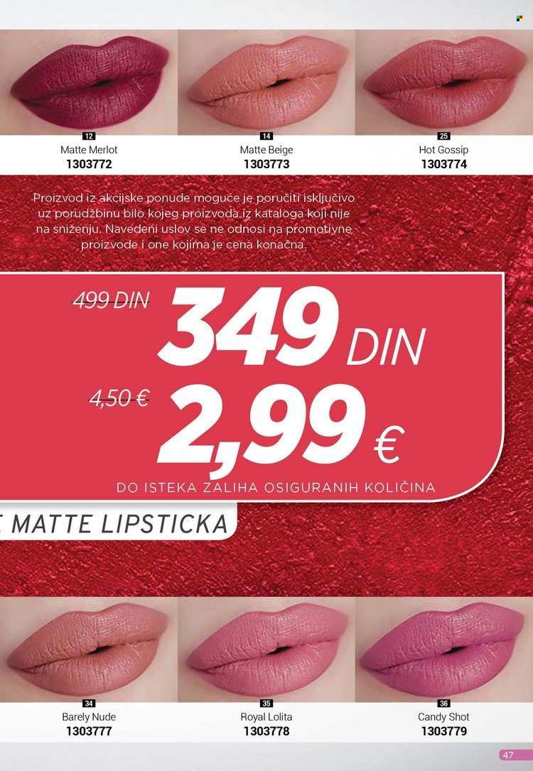 Farmasi katalog - 01.09.2022 - 30.09.2022. Stranica 47