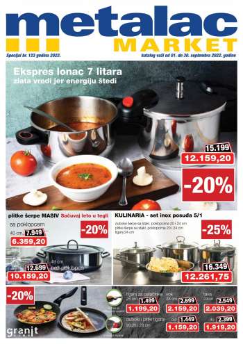 Metalac Market katalog - 01.09.2022 - 30.09.2022.