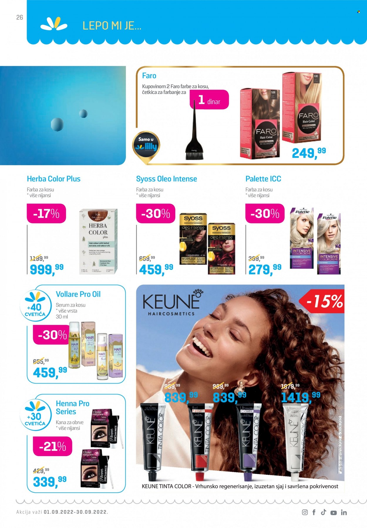 Lilly Drogerie katalog - 01.09.2022 - 30.09.2022. Stranica 26