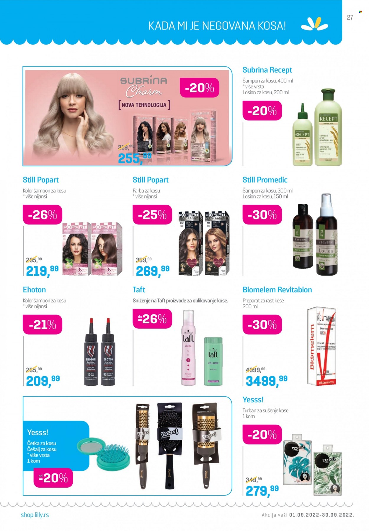 Lilly Drogerie katalog - 01.09.2022 - 30.09.2022. Stranica 27