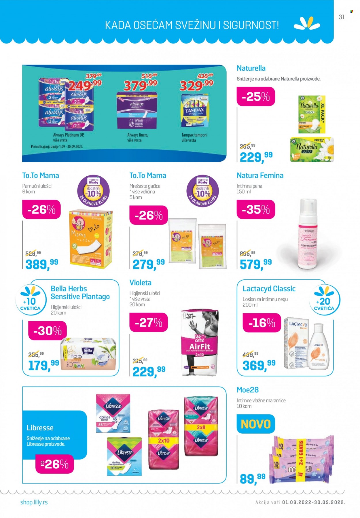 Lilly Drogerie katalog - 01.09.2022 - 30.09.2022. Stranica 31