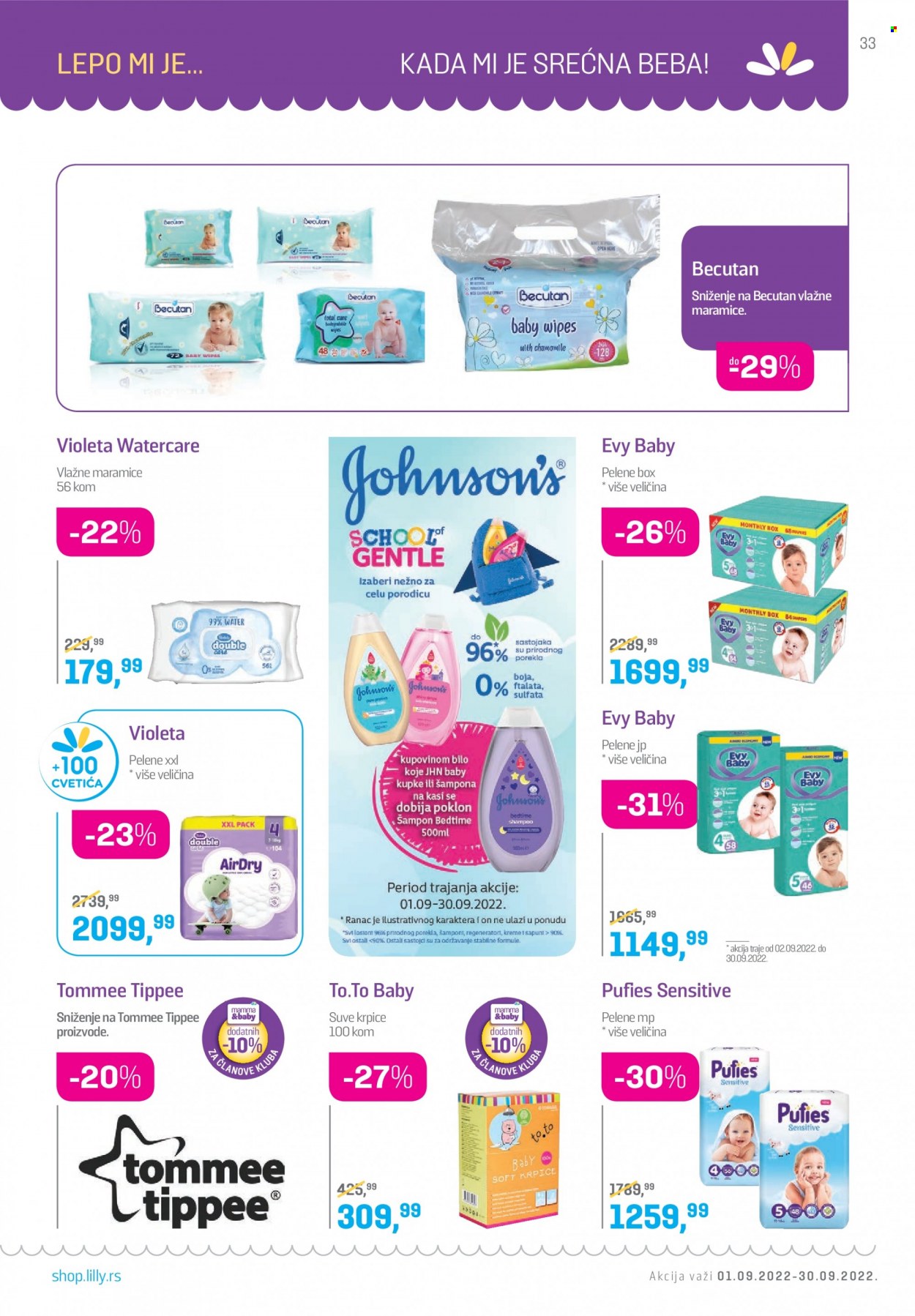Lilly Drogerie katalog - 01.09.2022 - 30.09.2022. Stranica 33
