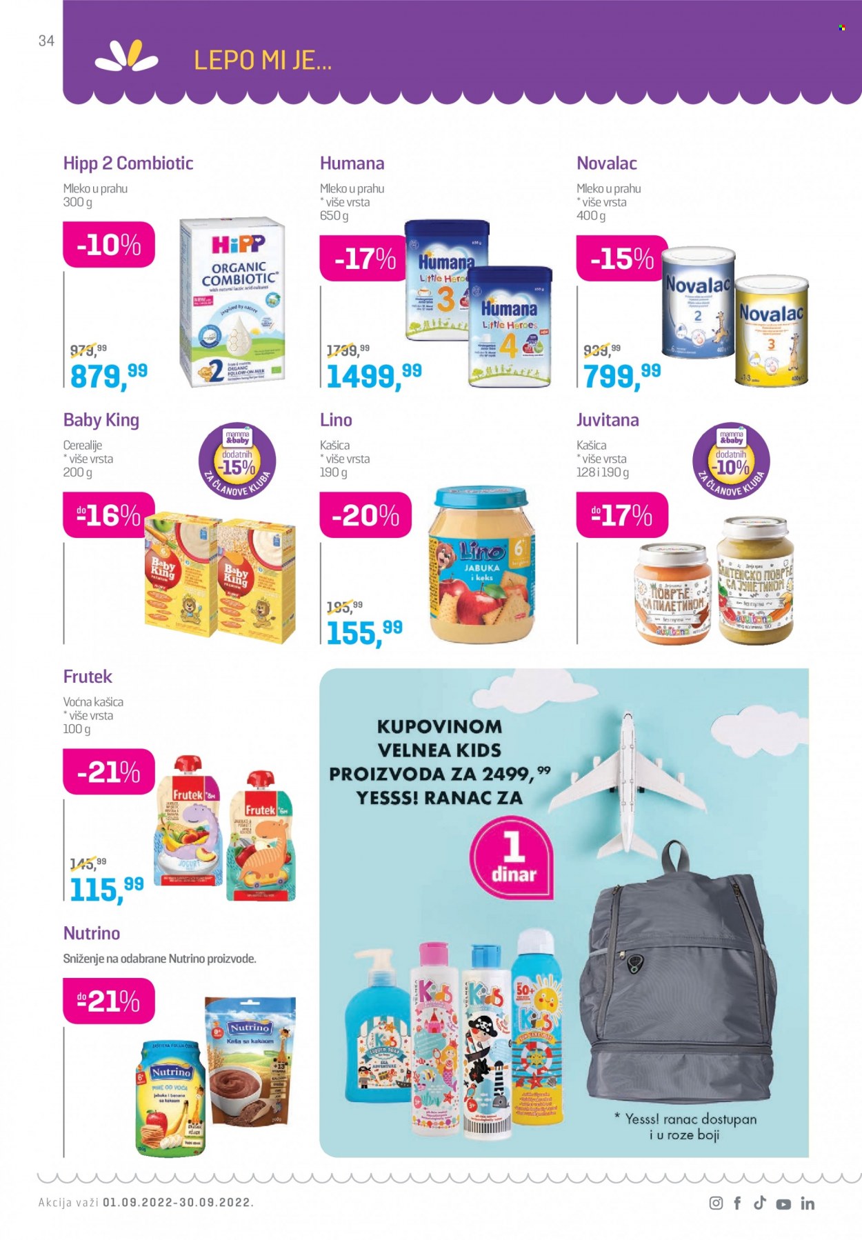Lilly Drogerie katalog - 01.09.2022 - 30.09.2022. Stranica 34