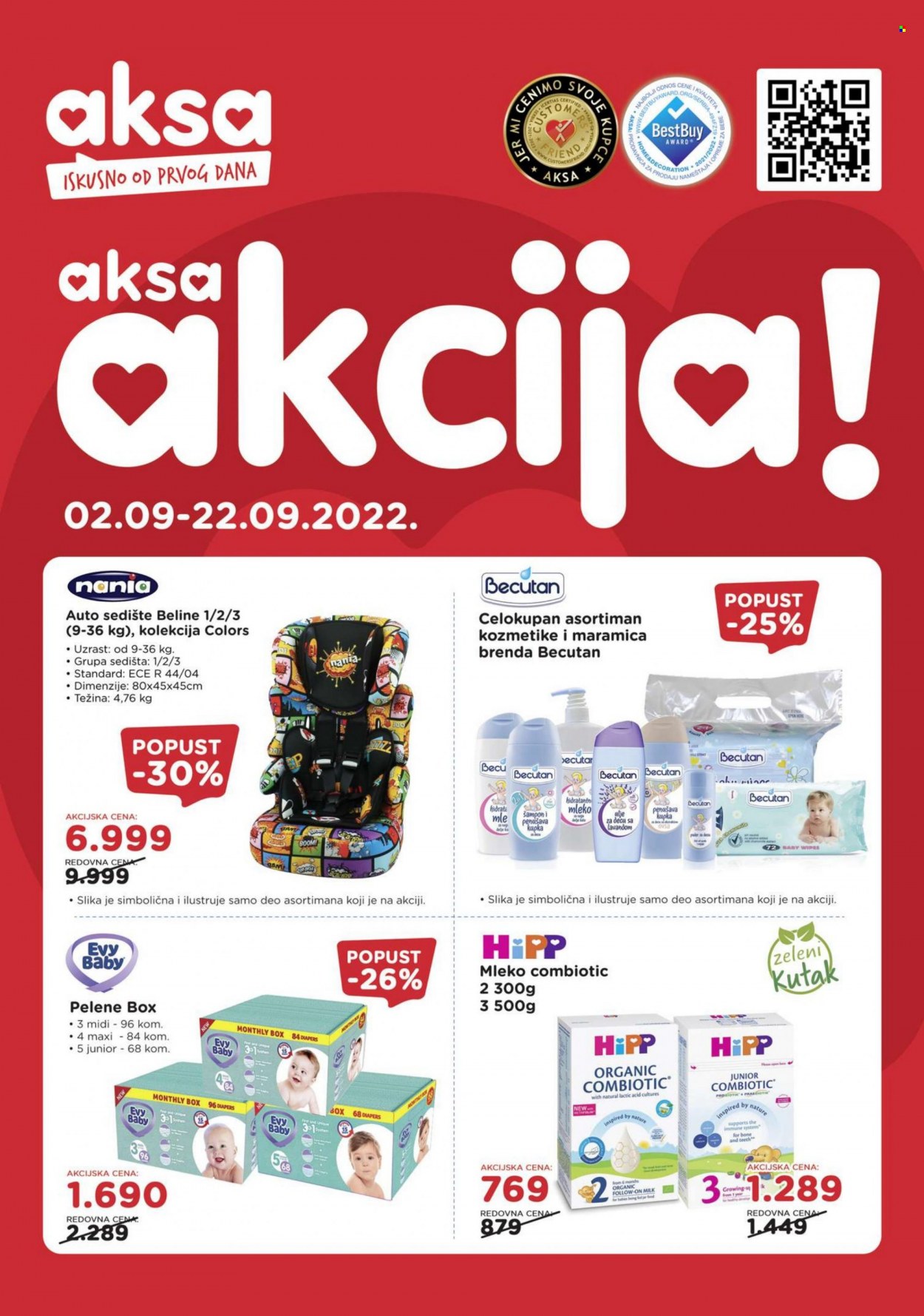 Aksa katalog - 02.09.2022 - 22.09.2022. Stranica 1