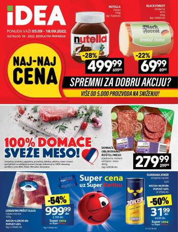 Idea katalog - 05.09.2022 - 18.09.2022.