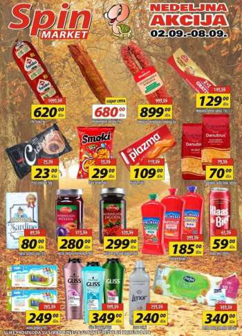 Spin Market katalog - 02.09.2022 - 08.09.2022.