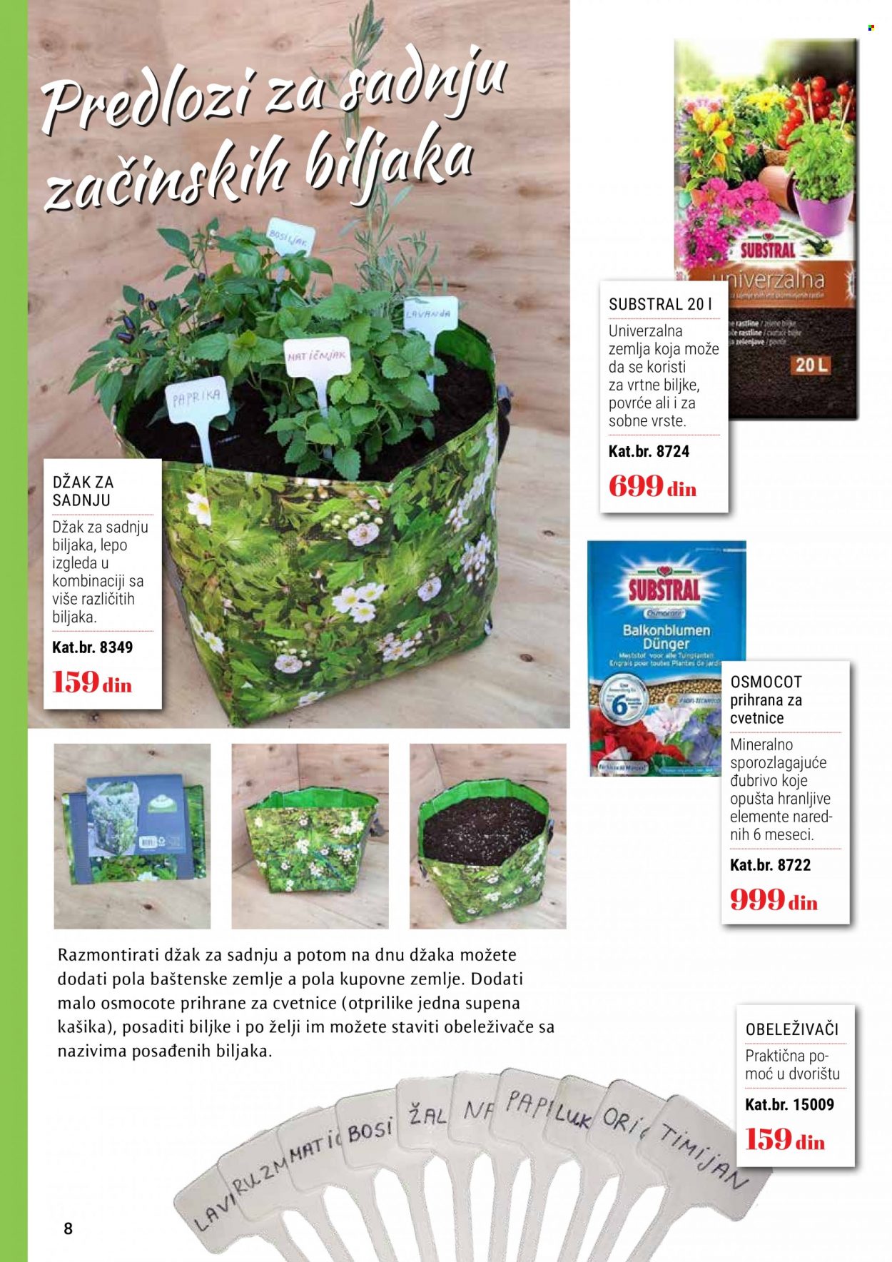 Flora Ekspres katalog. Stranica 8