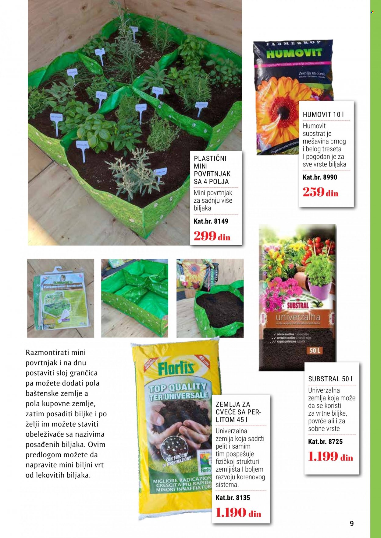 Flora Ekspres katalog. Stranica 9