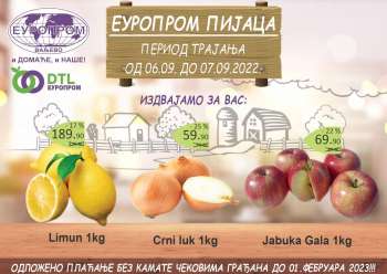 Europrom katalog - 06.09.2022 - 07.09.2022.