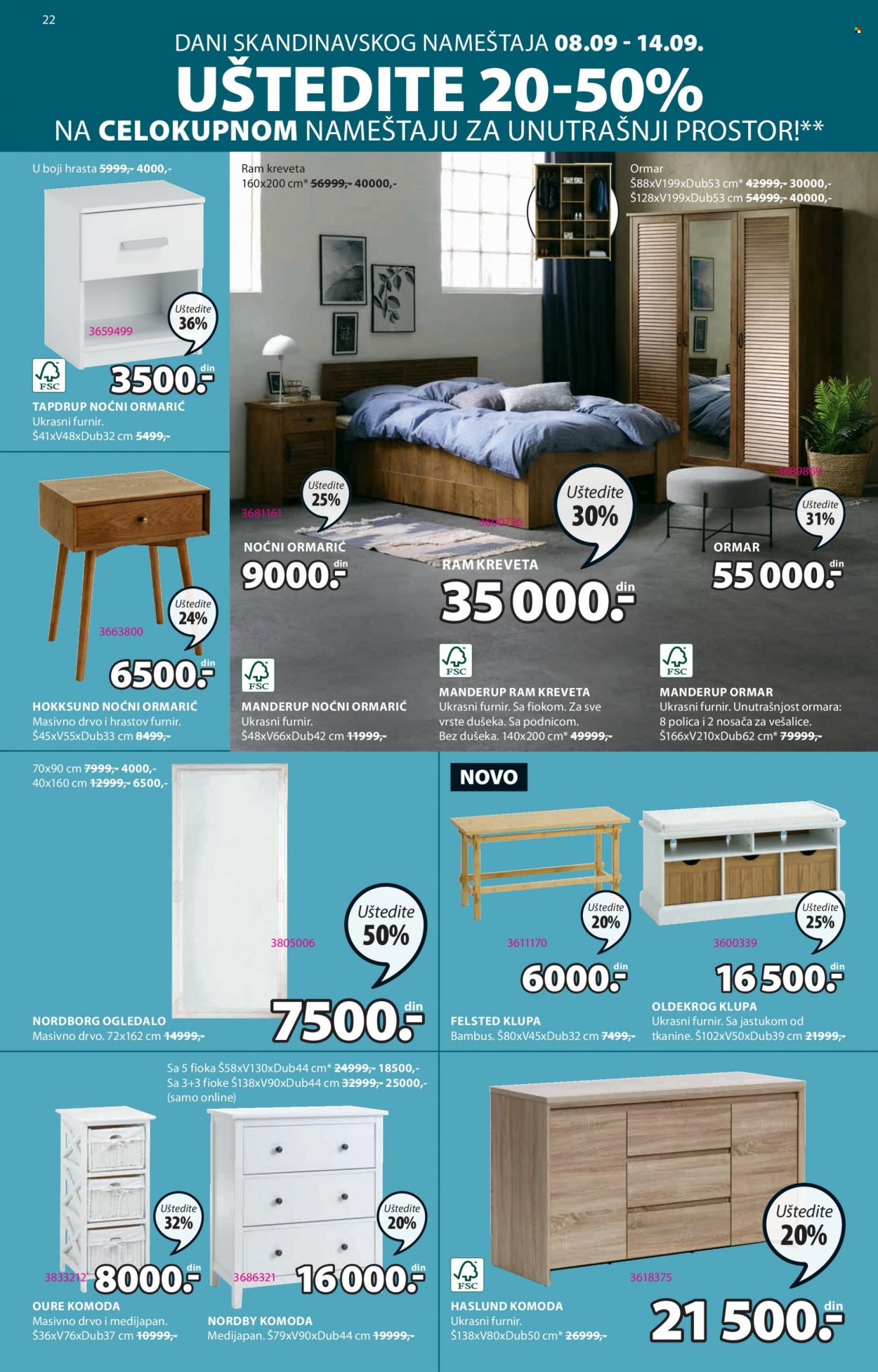 JYSK katalog - 08.09.2022 - 21.09.2022. Stranica 22