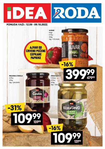 Idea katalog - 12.09.2022 - 09.10.2022.