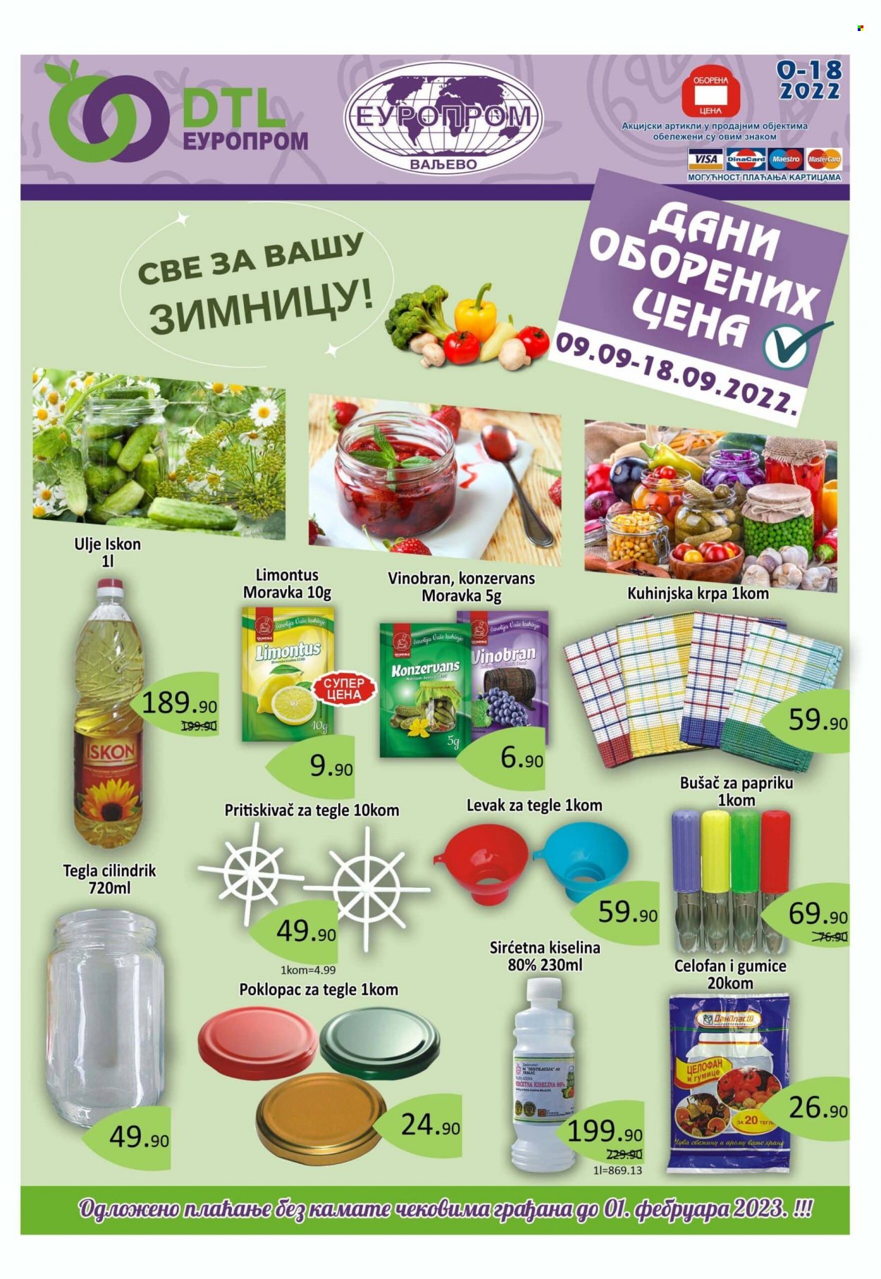Europrom katalog - 09.09.2022 - 18.09.2022. Stranica 1